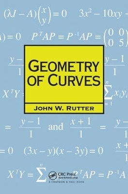 Geometry of Curves - J.W. Rutter