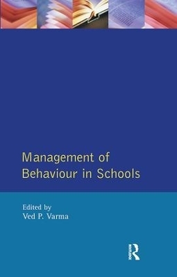 Management of Behaviour in Schools - 