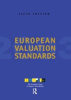 European Valuation Standards 2003 -  TEGoVA