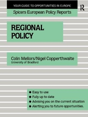 Regional Policy - Nigel Copperthwaite, Colin Mellors