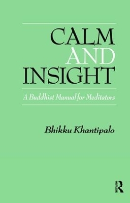 Calm and Insight - Bhikkhu Phra Khantipalo