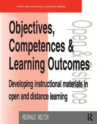 Objectives, Competencies and Learning Outcomes - Reginald Melton