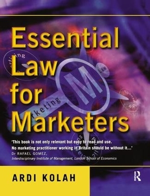 Essential Law for Marketers - Ardi Kolah