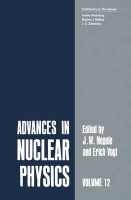 Advances in Nuclear Physics - J. W. Negele