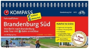 KOMPASS Fahrradführer Brandenburg Süd, Von Berlin nach Brandenburg - Wolfgang Frey