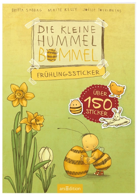 Die kleine Hummel Bommel – Frühlingssticker - Britta Sabbag, Maite Kelly