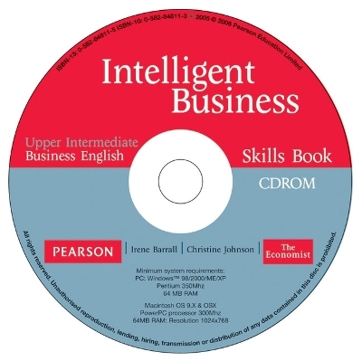 Intelligent Business Upper Intermediate Skills Book CD ROM for pack - Christine Johnson, Irene Barrall