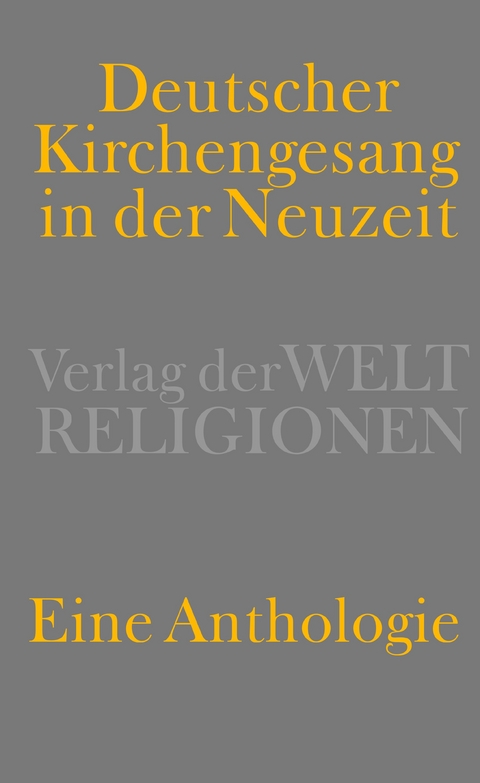 Deutscher Kirchengesang in der Neuzeit - 