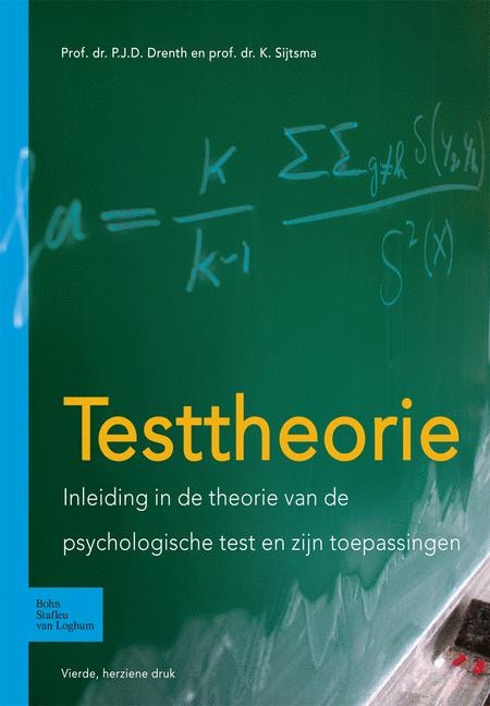 Testtheorie - P J D Drenth, K Sijtsma