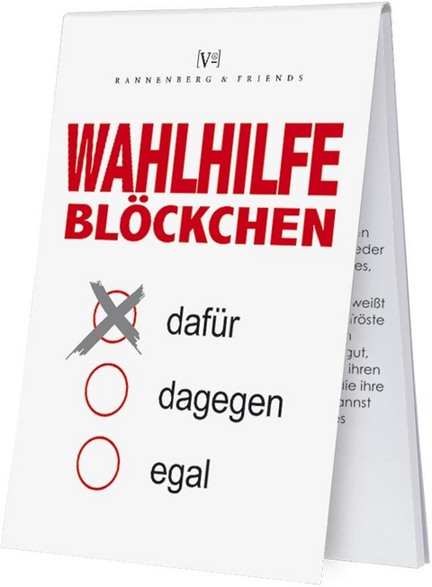 Wahlhilfeblöckchen