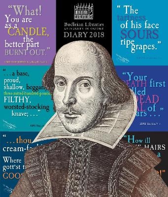 Bodleian Library - Shakespeare's insults Desk Diary 2018 - William Shakespeare