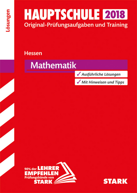 Lösungen zu Original-Prüfungen und Training Hauptschule - Mathematik - Hessen