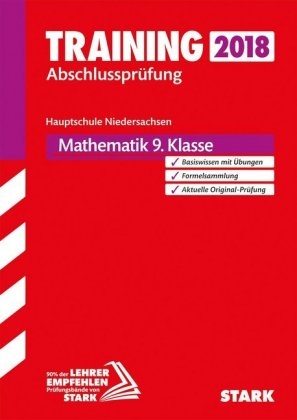 Training Abschlussprüfung Hauptschule - Mathematik 9. Klasse - Niedersachsen