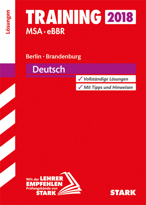 Lösungen zu Training MSA/eBBR - Deutsch - Berlin/Brandenburg