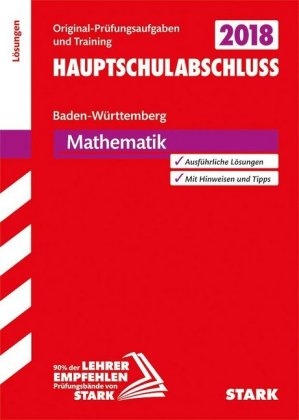 Lösungen zu Original-Prüfungen und Training Hauptschulabschluss - Mathematik 9. Klasse - BaWü