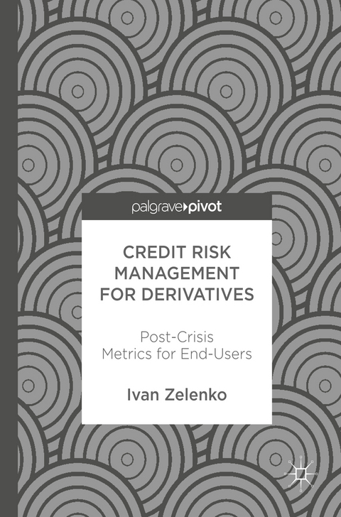 Credit Risk Management for Derivatives - Ivan Zelenko