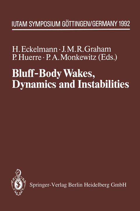 Bluff-Body Wakes, Dynamics and Instabilities - 