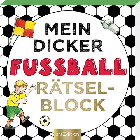 Mein dicker Fußballrätselblock