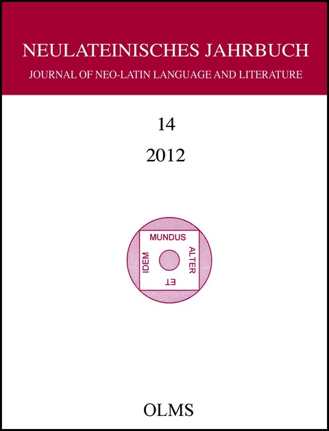 Neulateinisches Jahrbuch - 