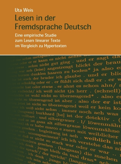 Lesen in der Fremdsprache Deutsch - Uta Weis