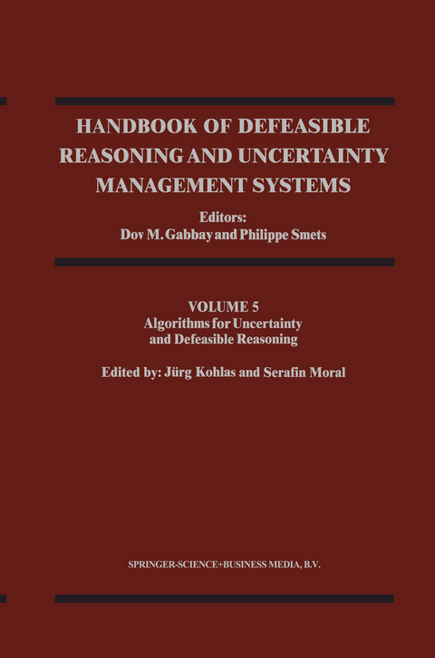 Handbook of Defeasible Reasoning and Uncertainty Management Systems - 