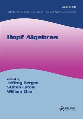 Hopf Algebras - 