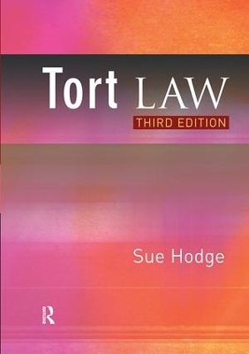 Tort Law - Sue Hodge