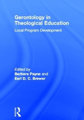 Gerontology in Theological Education - 