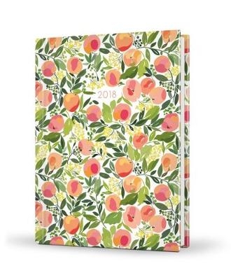 2018 Recipe Diary Peaches Design