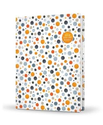 2018 Recipe Diary Spots Design