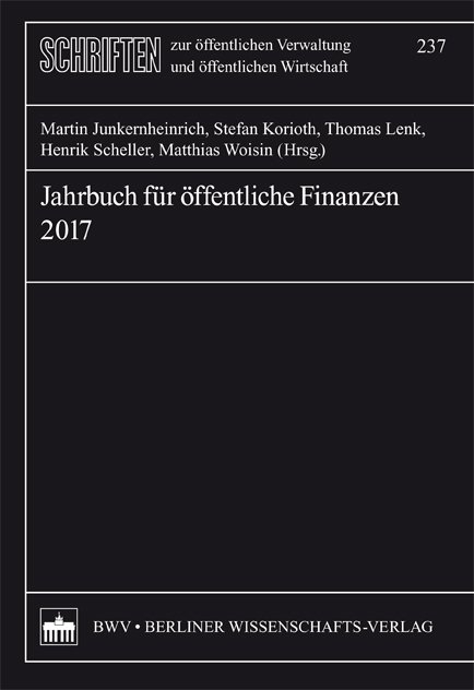 Jahrbuch für öffentliche Finanzen (2017) - 