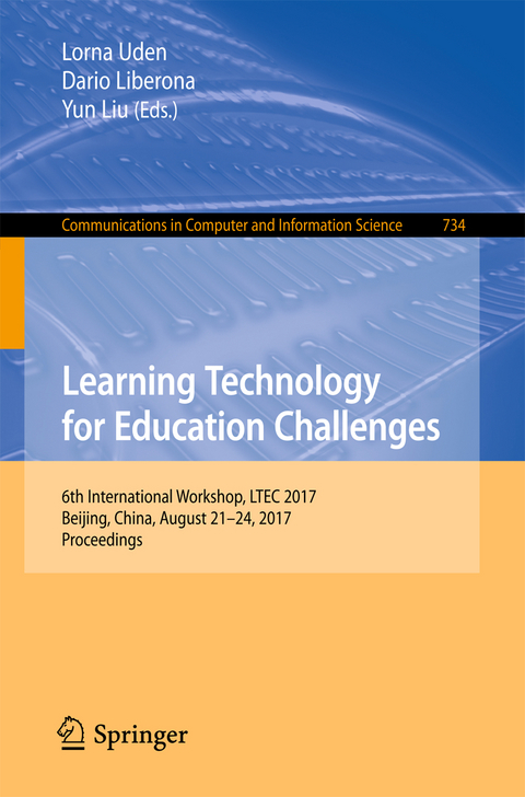 Learning Technology for Education Challenges - 