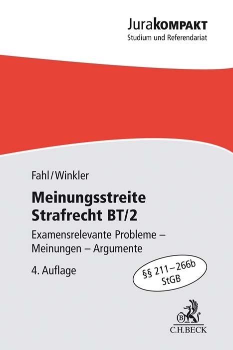 Meinungsstreite Strafrecht BT/2 - Christian Fahl, Klaus Winkler