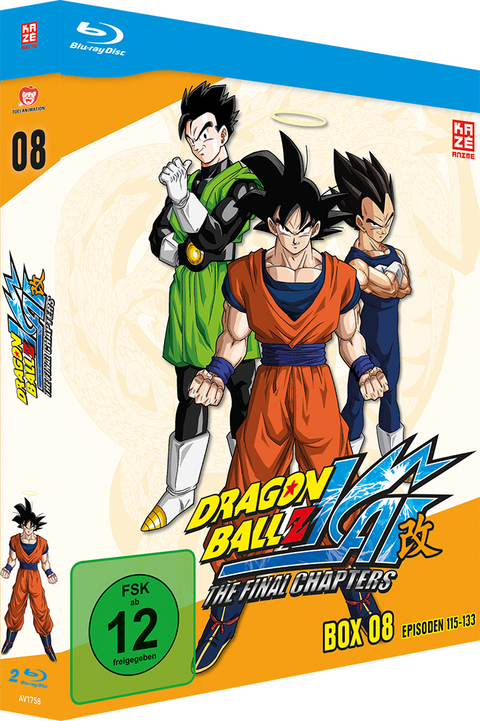 Dragonball Z Kai - Blu-ray Box 8 (2 Blu-rays) - Episoden 117-133 - Yasuhiro Nowatari