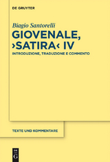 Giovenale, ›Satira‹ IV - Biagio Santorelli