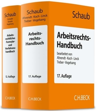 Arbeitsrechts-Handbuch und Arbeitsrechtliches Formular- und Verfahrenshandbuch - 