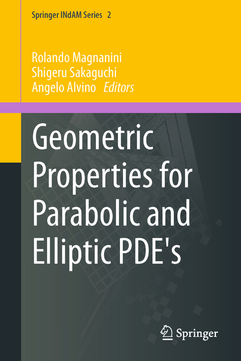 Geometric Properties for Parabolic and Elliptic PDE's - 