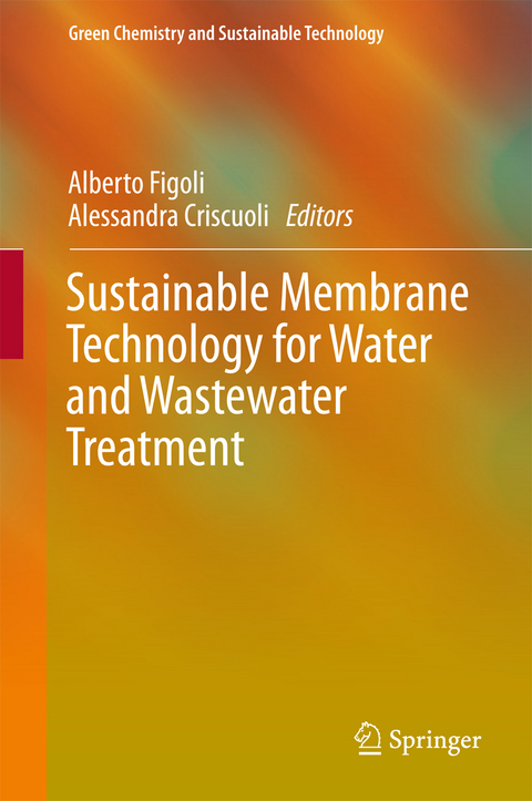 Sustainable Membrane Technology for Water and Wastewater Treatment - 