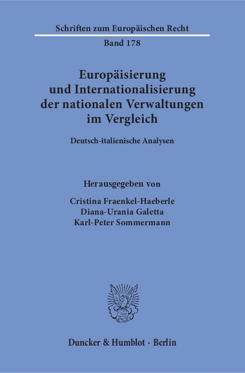 Europäisierung und Internationalisierung der nationalen Verwaltungen im Vergleich. - 