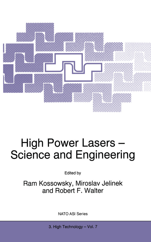 High Power Lasers - Science and Engineering - 