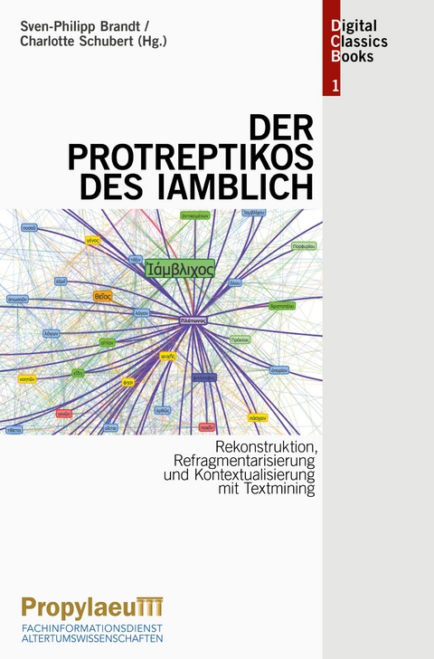 Rekonstruktion, Refragmentarisierung und Kontextualisierung mit Textmining: Der "Protreptikos" des Iamblich - 