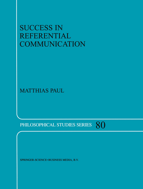 Success in Referential Communication - M. Paul