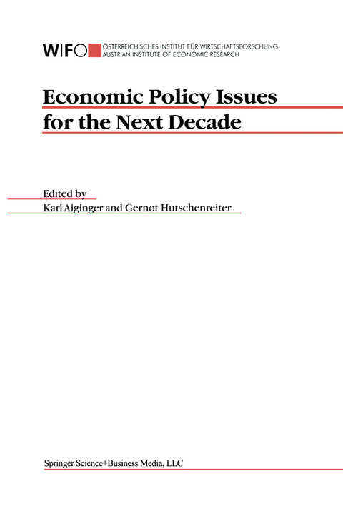 Economic Policy Issues for the Next Decade - 