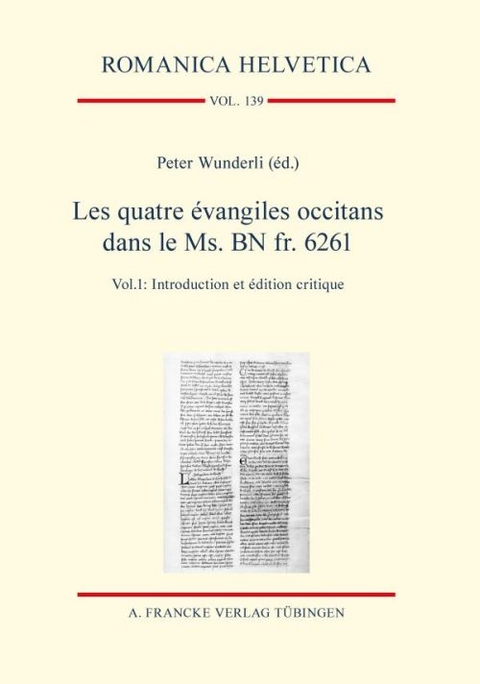 Les quatre évangiles occitans dans le Ms. BN fr. 6261 - 