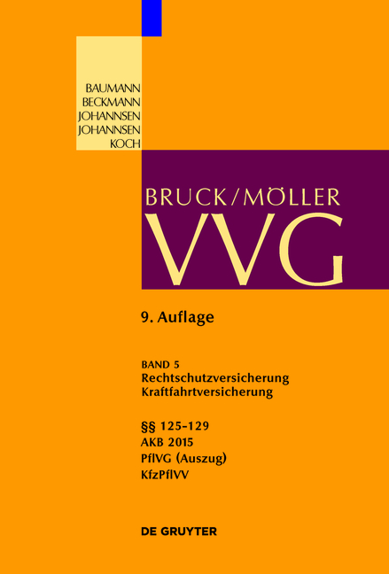 VVG / Rechtsschutzversicherung §§ 125-129