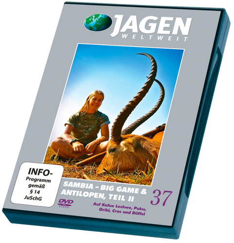 Sambia - Big Game & Antilopen,Teil 2 - JAGEN WELTWEIT DVD Nr. 37 - Patrick Kastner