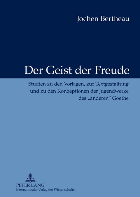 Der Geist der Freude - Jochen Bertheau