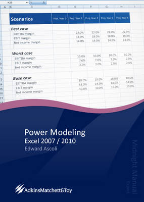 Power Modeling Excel 2007 / 2010 - Edward Ascoli