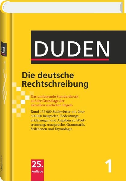 Duden - Die deutsche Rechtschreibung