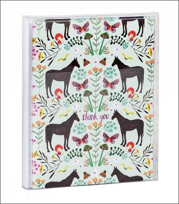 Magical Meadow Thank You Notecard Set - Anisa Makhoul